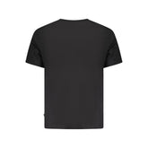 Guess Jeans Black Cotton Men T-Shirt